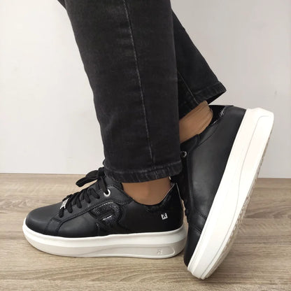 PANTOFI SPORT RIEKER W1204-01 NEGRI