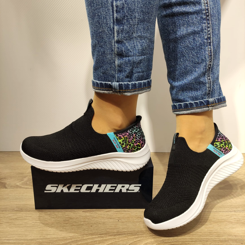 PANTOFI SPORT DAMA / COPII SKECHERS 303801L BKMT - imagine 2