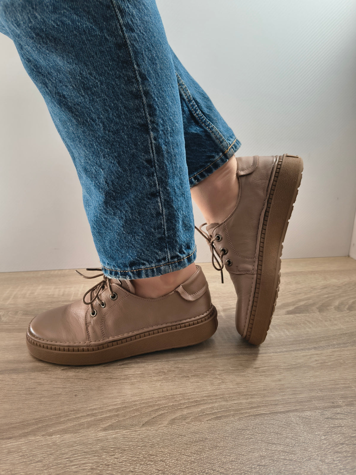 PANTOFI CASUAL DAMA FORMAZIONE 663 APRICOT - imagine 3