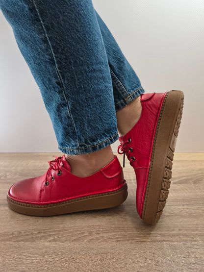 PANTOFI CASUAL DAMA FORMAZIONE 663 ROSII