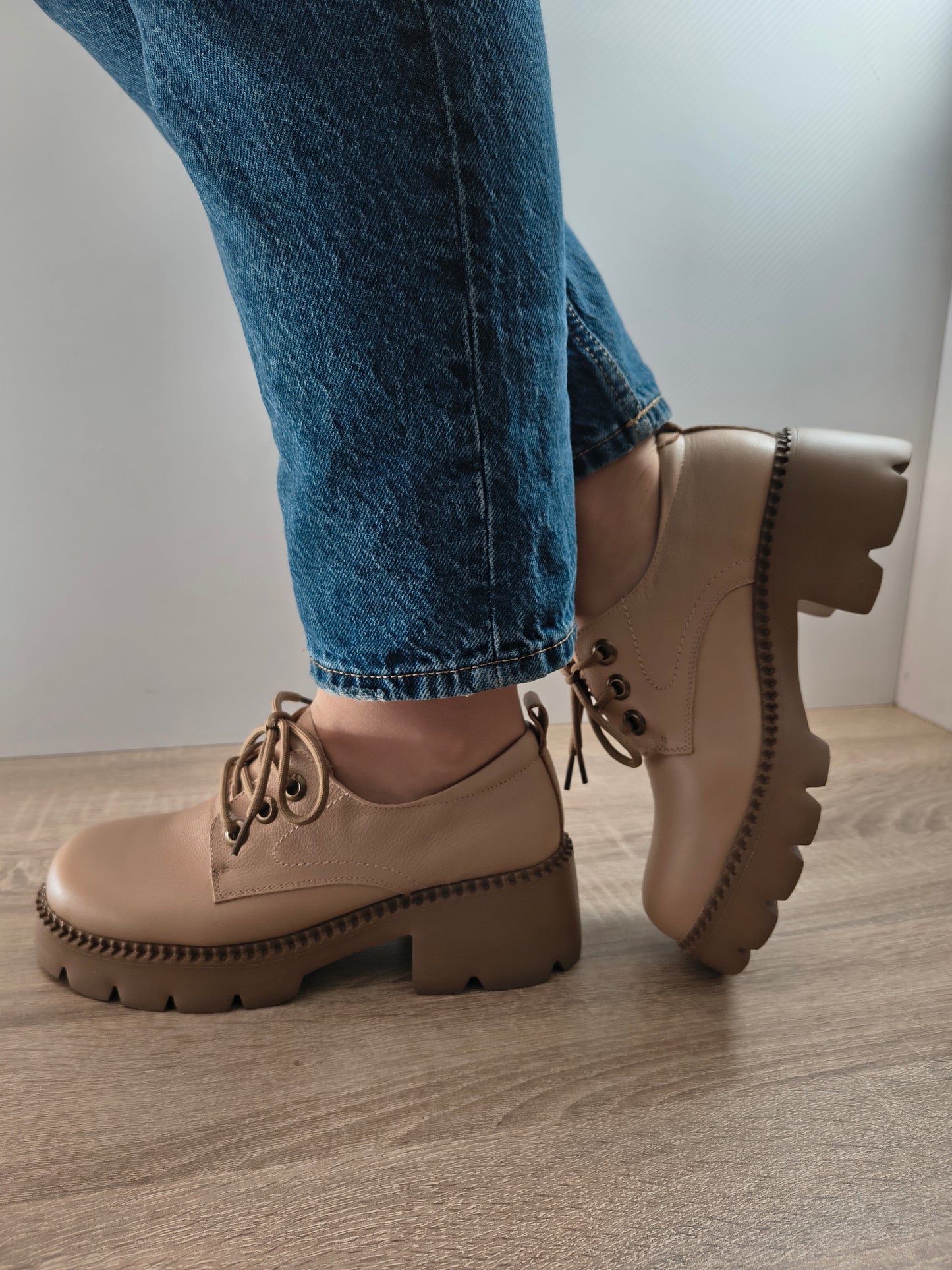 PANTOFI CASUAL DAMA FORMAZIONE 66922 APRICOT