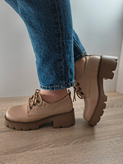 PANTOFI CASUAL DAMA FORMAZIONE 66922 APRICOT