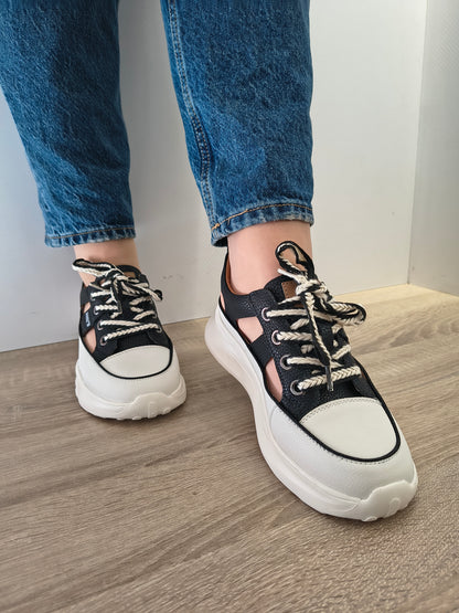 PANTOFI CASUAL DAMA FRANCO GERARDO 208 NEGRI