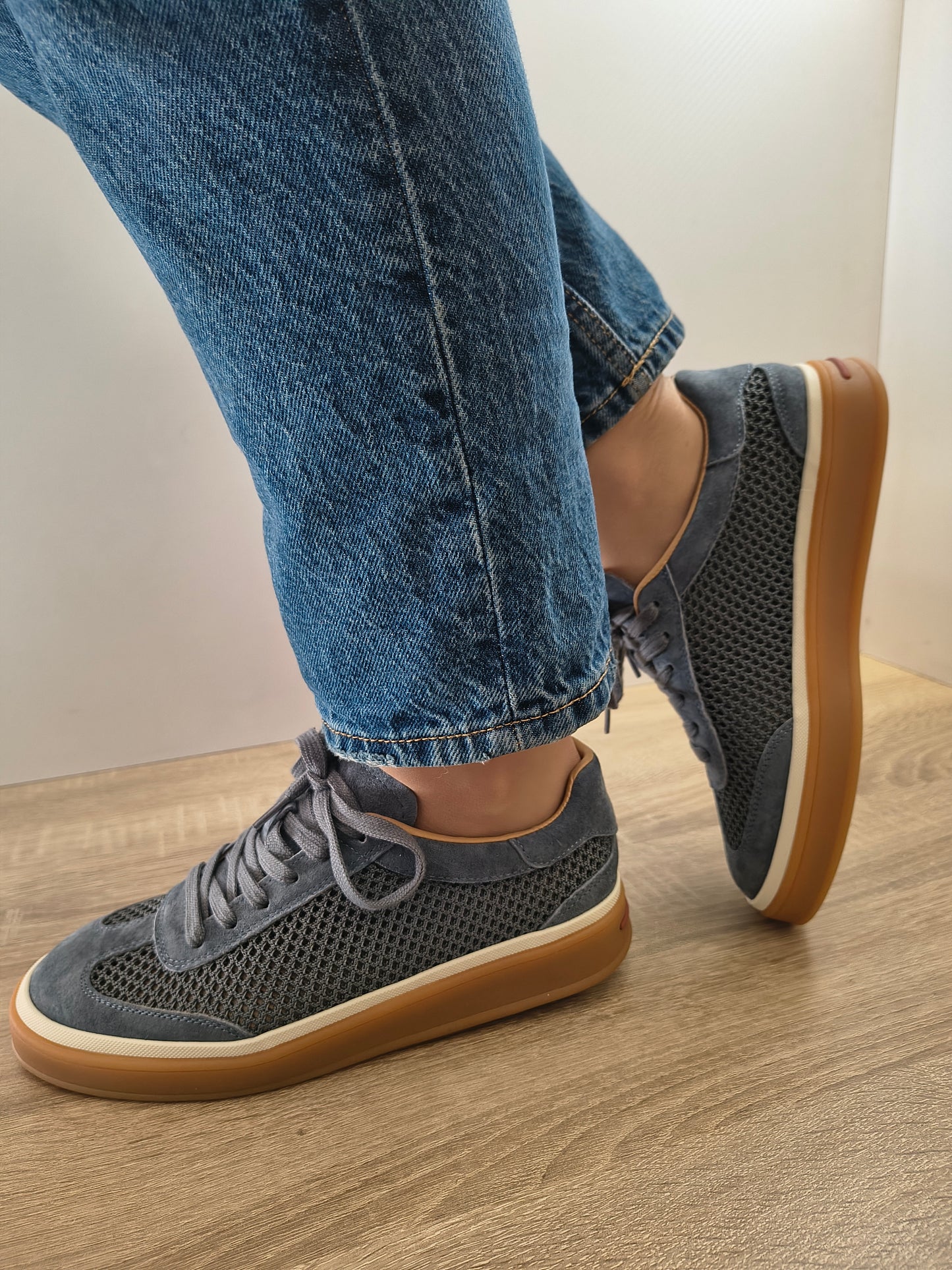 PANTOFI CASUAL DAMA FRANCO GERARDO 2501-1 GREY