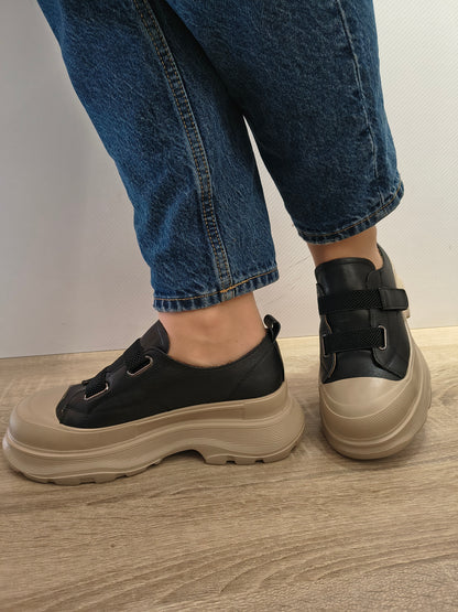 PANTOFI CASUAL DAMA FRANCO GERARDO 6806 NEGRI