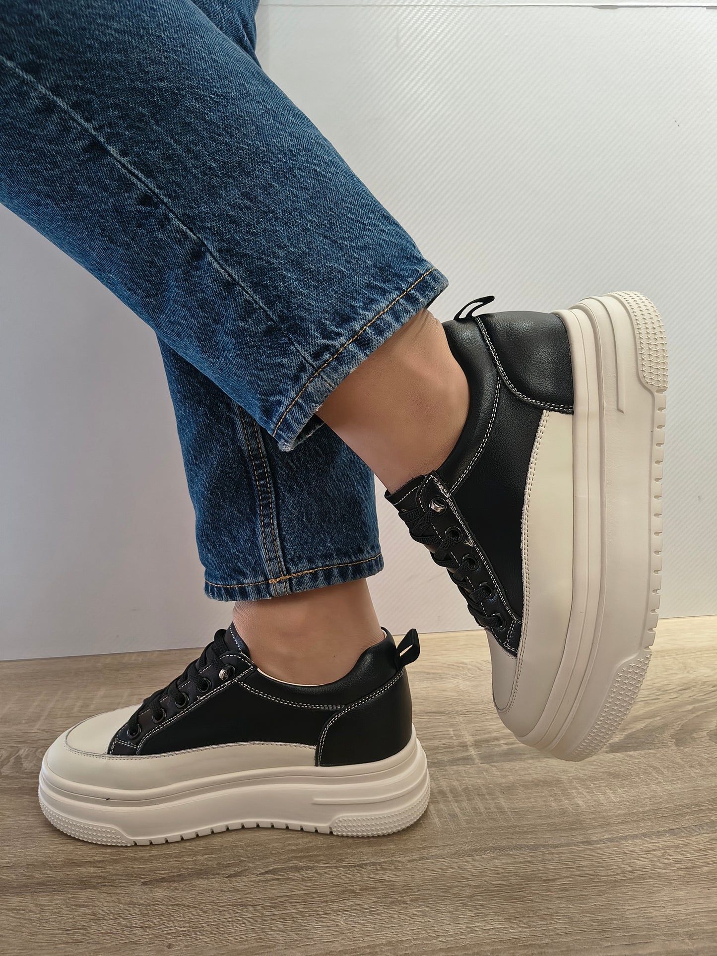 PANTOFI CASUAL DAMA FRANCO GERARDO 95569-8 NEGRI