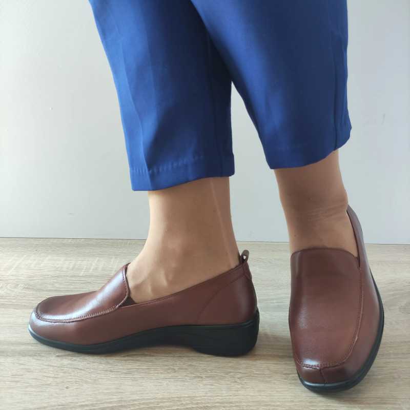 PANTOFI CASUAL DAMA PASS 450041B 02-N MARO - imagine 5
