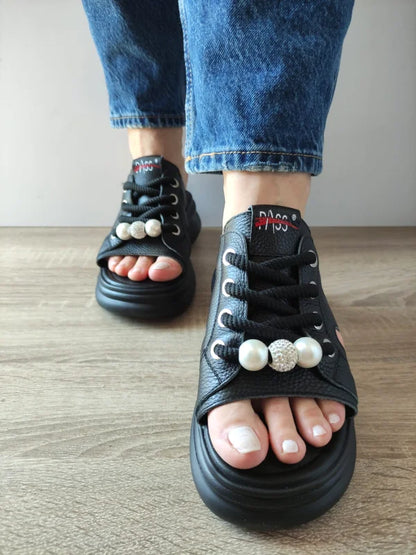 SABOTI CASUAL DAMA PASS 60004B 01-N NEGRI