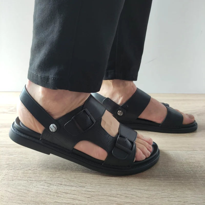 SANDALE BARBATI MELS S12117 NEGRI