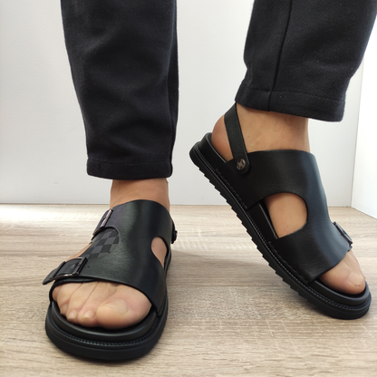 SANDALE BARBATI MELS 8011117 NEGRE