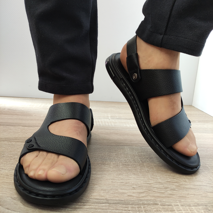 SANDALE BARBATI MELS J22 NEGRE
