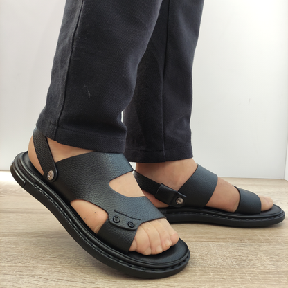 SANDALE BARBATI MELS J22 NEGRE