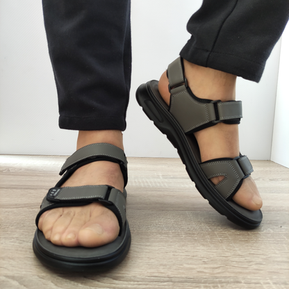 SANDALE BARBATI MELS J24 GRI