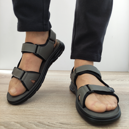 SANDALE BARBATI MELS J24 GRI