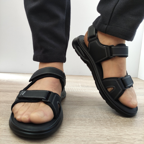 SANDALE BARBATI MELS J24 NEGRE - imagine 3