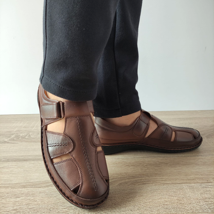 SANDALE CASUAL BARBATI DR JELLS 9991-107 MARO