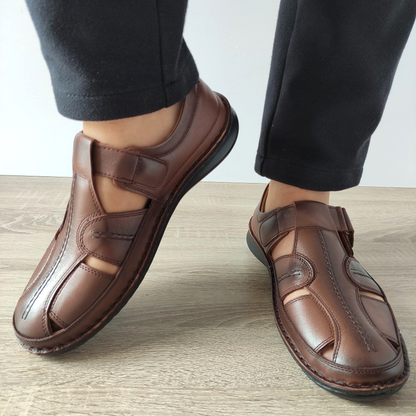 SANDALE CASUAL BARBATI DR JELLS 9991-107 MARO