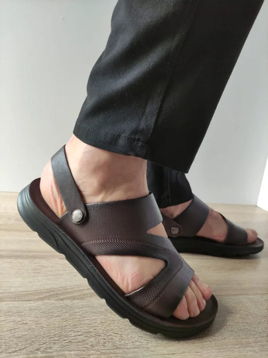 SANDALE CASUAL BARBATI MELS 7536 MARO