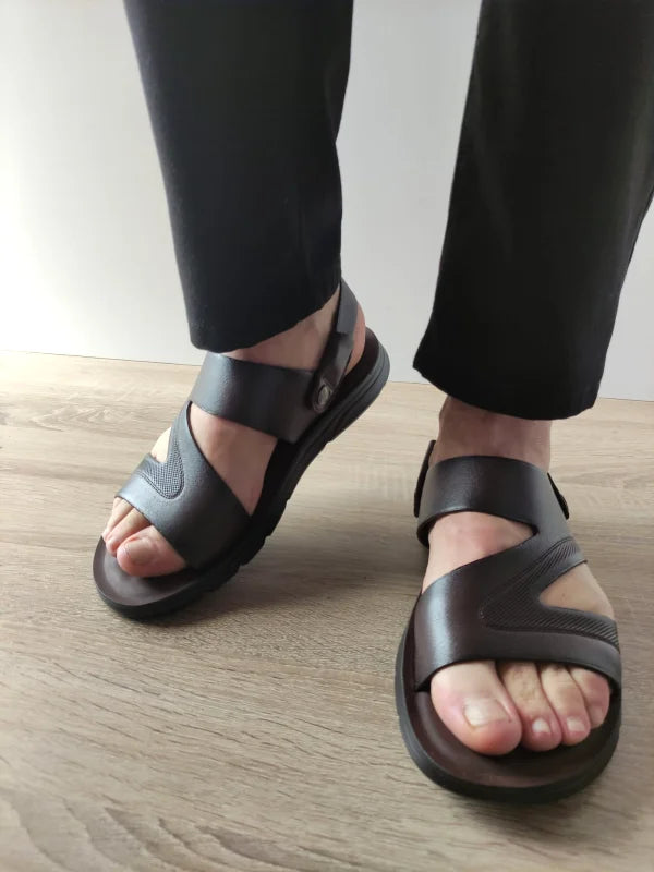 SANDALE CASUAL BARBATI MELS 7536 MARO
