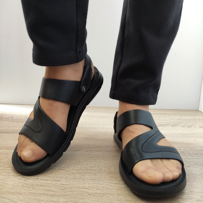 SANDALE CASUAL BARBATI MELS 7536 NEGRE