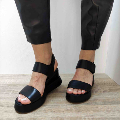 SANDALE CASUAL DAMA ANNA VIOTTI 840 00-M5 NEGRE