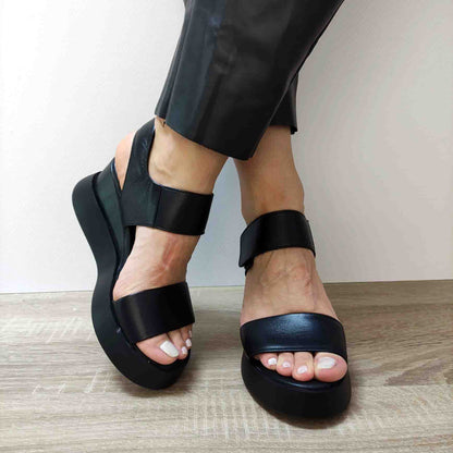 SANDALE CASUAL DAMA ANNA VIOTTI 840 00-M5 NEGRE