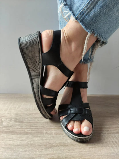 SANDALE CASUAL DAMA BIO FLEX 22-05 NEGRE