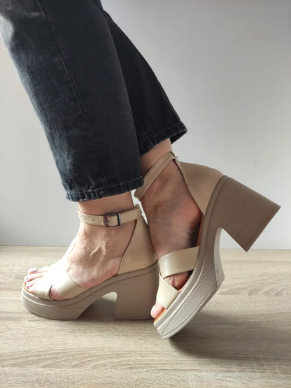 SANDALE CASUAL DAMA DOGATI 018 10407 BEJ