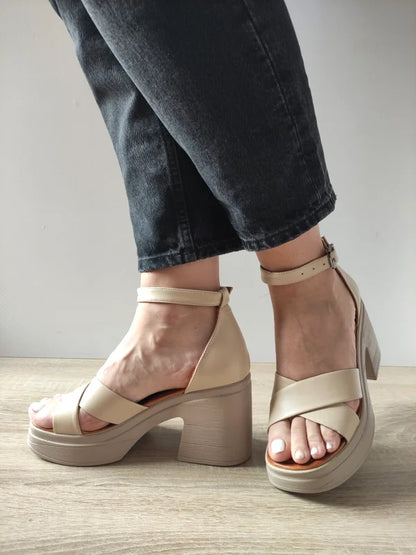 SANDALE CASUAL DAMA DOGATI 018 10407 BEJ
