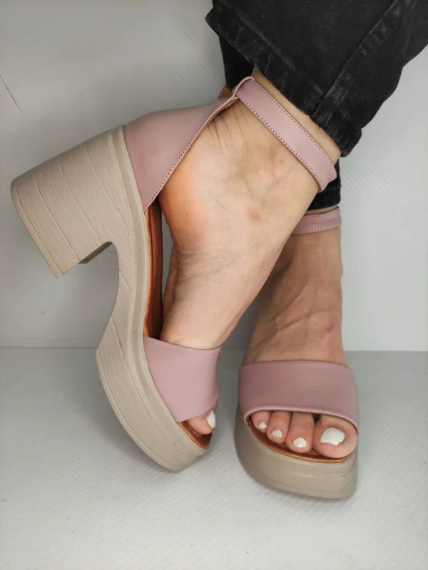 SANDALE CASUAL DAMA DOGATI 018 10905 ROZ - imagine 4