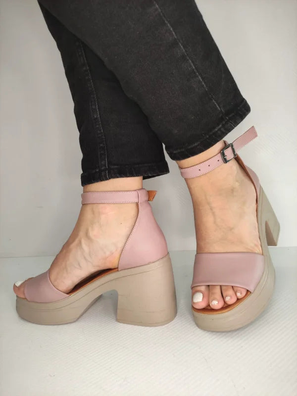 SANDALE CASUAL DAMA DOGATI 018 10905 ROZ - imagine 3