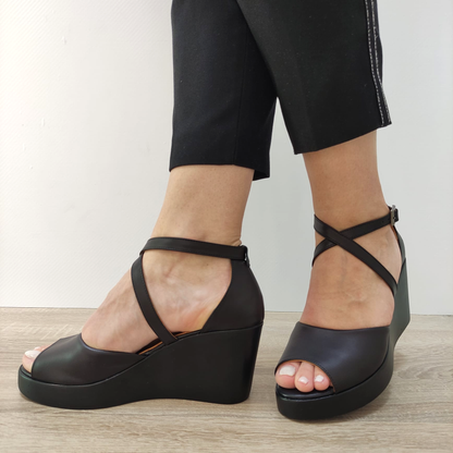 SANDALE CASUAL DAMA DOGATI 04 NEGRE
