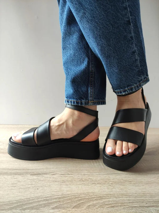 SANDALE CASUAL DAMA DOGATI 054 M-48 NEGRE