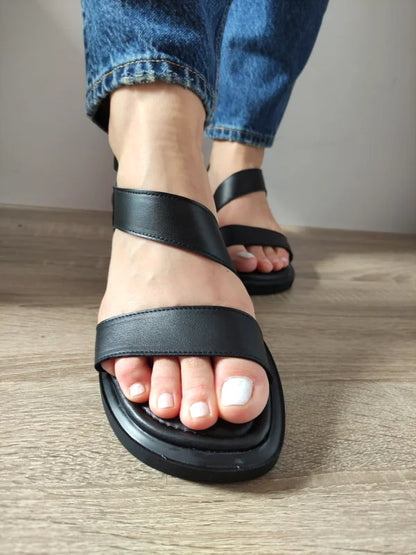 SANDALE CASUAL DAMA DOGATI 054 PIKO-8 NEGRE