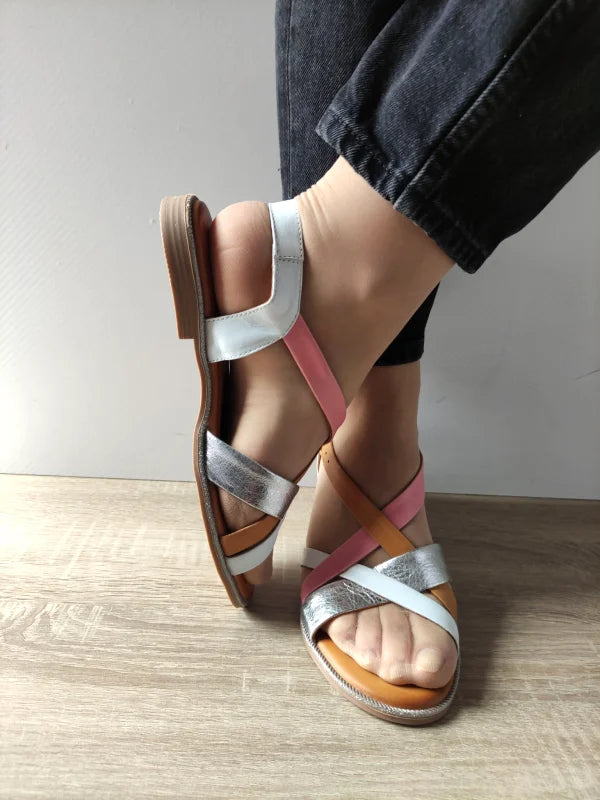 SANDALE CASUAL DAMA DOGATI 059 A406 ALBE + COMB