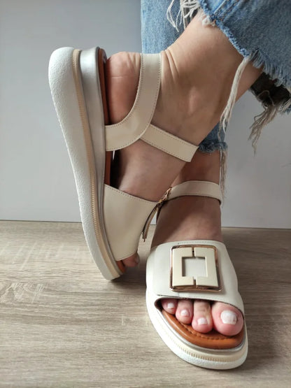 SANDALE CASUAL DAMA DOGATI 060-0010 BEJ