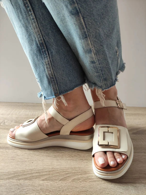 SANDALE CASUAL DAMA DOGATI 060-0010 BEJ