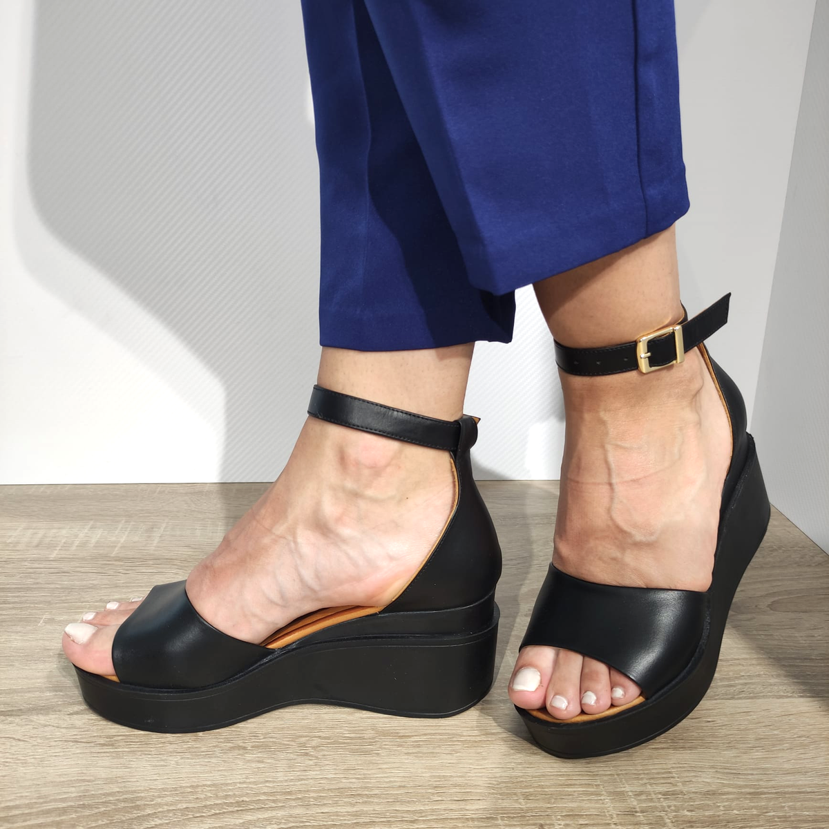 SANDALE CASUAL DAMA DOGATI 1354 NEGRE - imagine 3
