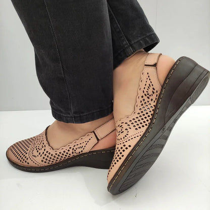 SANDALE CASUAL DAMA DOGATI 2019-1 ROZ NUDE