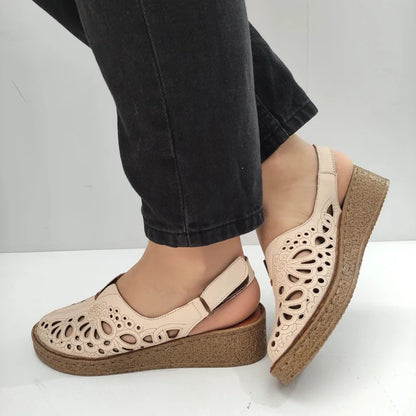 SANDALE CASUAL DAMA DOGATI 6184-1-0 BEJ