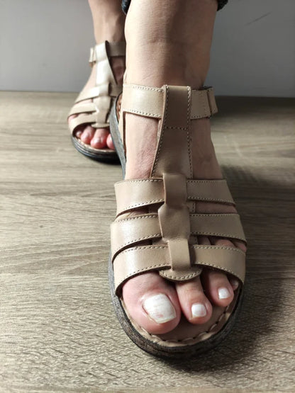 SANDALE CASUAL DAMA DYANY 4773 1 BEJ NISIP