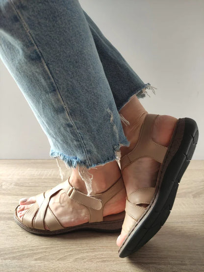 SANDALE CASUAL DAMA DYANY 4773 3 BEJ NISIP