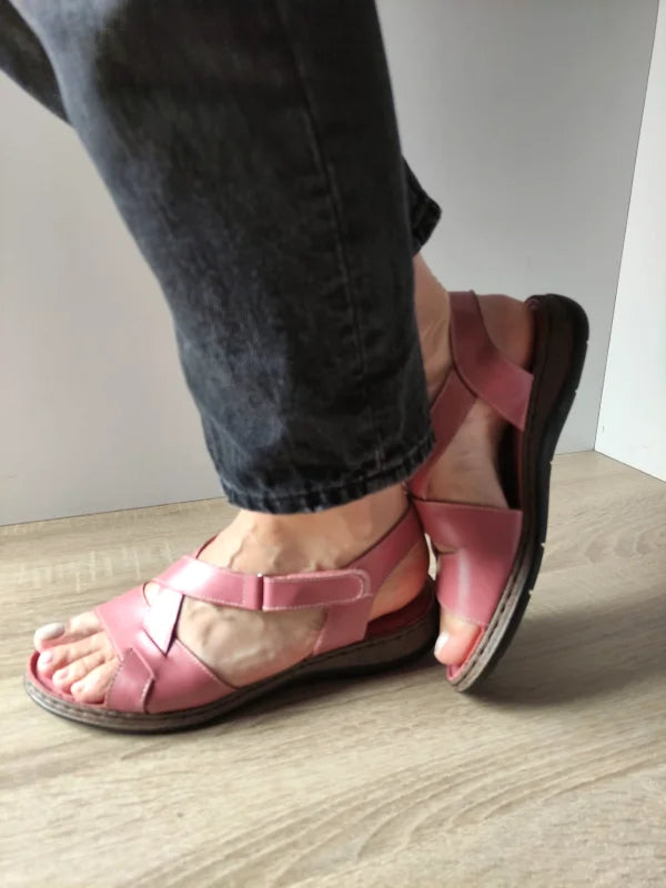SANDALE CASUAL DAMA DYANY 4773 4 ROZ - imagine 3