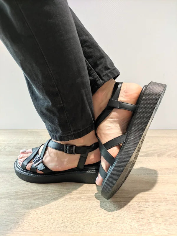 SANDALE CASUAL DAMA EPICA 60005A 01-N NEGRE - imagine 4