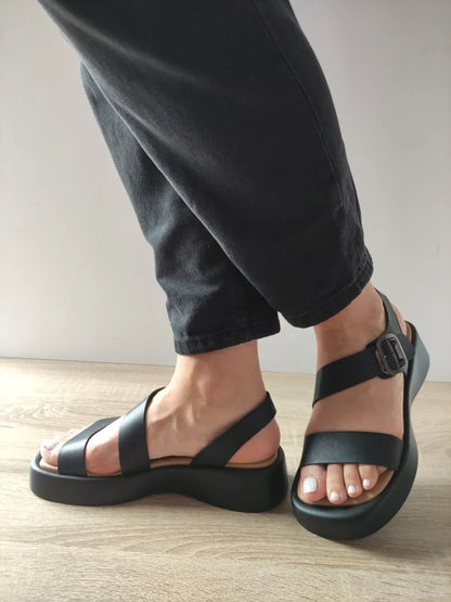 SANDALE CASUAL DAMA EPICA 60006A 01-N NEGRE