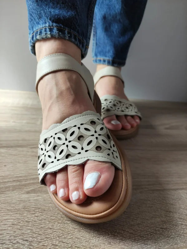 SANDALE CASUAL DAMA FORMAZIONE 33177 BEJ