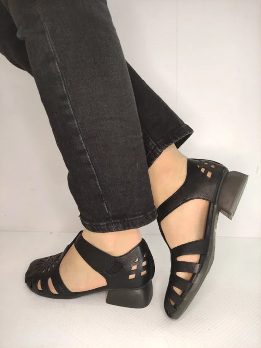 SANDALE CASUAL DAMA FORMAZIONE 631 NEGRE