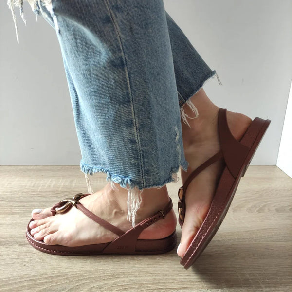 SANDALE CASUAL DAMA GRENDHA MUSA 19036-BD854 MARO - imagine 5