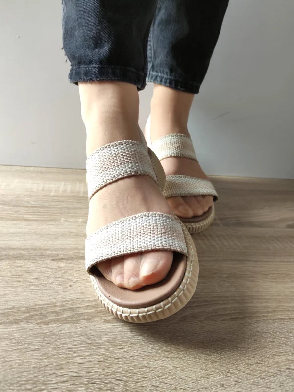 SANDALE CASUAL DAMA JANA 28760-44 BEJ