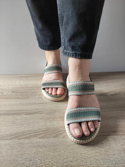 SANDALE CASUAL DAMA JANA 28760-44 VERZI